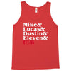 mike, lucas, dustin, eleven &amp; will Tank Top