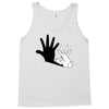 rabbit hand shadow Tank Top