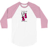 i run like a girl try to keep up 3/4 Sleeve Shirt