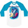 Surfing Time 3/4 Sleeve Shirt