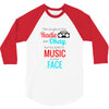 THE SONGS ON THE RADIO 3/4 Sleeve Shirt