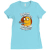 makin' bacon pancakes Ladies Fitted T-Shirt