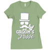 groom's posse Ladies Fitted T-Shirt