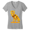 owl Women's V-Neck T-Shirt