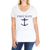 first mate Ladies Curvy T-Shirt