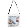 Michelangelo Creation of Adam Adjustable Strap Totes