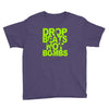 dub step drop beats not bombs black light skrillex ink hiphop dance Youth Tee