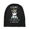 look i've created a unicorn Baby Beanies