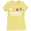 Stronger Together Ladies Fitted T-Shirt