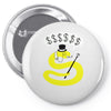 rich snake Pin-back button