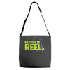 keepin' it reel Adjustable Strap Totes