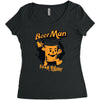 hey beer man Women's Triblend Scoop T-shirt