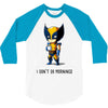 i don't do mornings 3/4 Sleeve Shirt