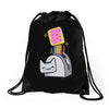 pop tart Drawstring Bags