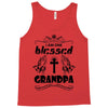 I Am One Blessed Grandpa Tank Top