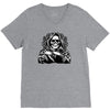evil skull humor V-Neck Tee