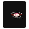 October Peeking Out Asian Baby Girl Mousepad