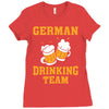 German Drinking Team Ladies Fitted T-Shirt