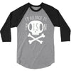 allergic to poison 3/4 Sleeve Shirt