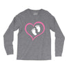 Baby Girl with Heart Any Name Customized Long Sleeve Shirts