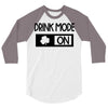 drink mode on 3/4 Sleeve Shirt