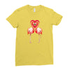 Flamingo Ladies Fitted T-Shirt