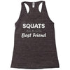 squats joke Racerback Tank