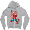 the flying spaghoofy monster Zipper Hoodie