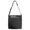 immature definition Adjustable Strap Totes