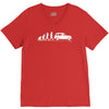 evolution of man classic car V-Neck Tee