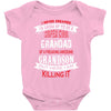 Super Cool Grandad Of A Freaking Awesome Grandson Baby Onesie