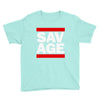 Martinez Twins savage Youth Tee