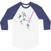 banksy cool darth 3/4 Sleeve Shirt
