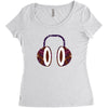 music Women's Triblend Scoop T-shirt