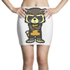 angry raccoon Mini Skirts