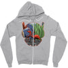 scott lang crossing the back yard Zipper Hoodie