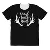 Crawl Walk Hunt All Over Women's T-shirt