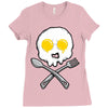 eggskull Ladies Fitted T-Shirt