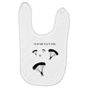I Do Not Want To Go To School Baby Bibs