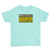 at your own risk Youth Tee