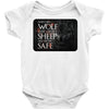 Leave One Wolf Alive And The Sheep Are Never Safe Baby Onesie