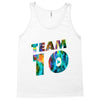 team 10 colorful Tank Top