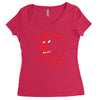 five nights at freddy's pizzeria game over Women's Triblend Scoop T-shirt