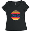 Baby Women's Triblend Scoop T-shirt