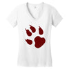 animal feet Women's V-Neck T-Shirt