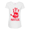 hai hater trending Maternity Scoop Neck T-shirt