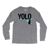 yolo cat Long Sleeve Shirts