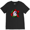 christmas wreath bluebie bust by bluekazenate V-Neck Tee