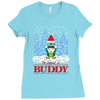 the legend of buddy Ladies Fitted T-Shirt