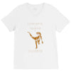 velociraptor V-Neck Tee
